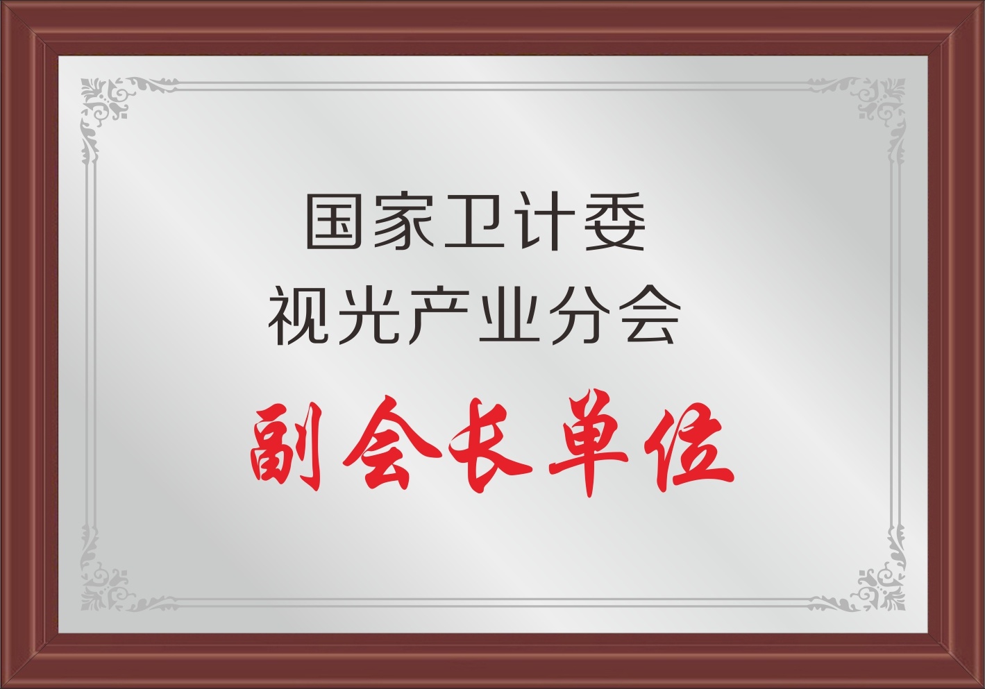 国家卫计委视光产业分会